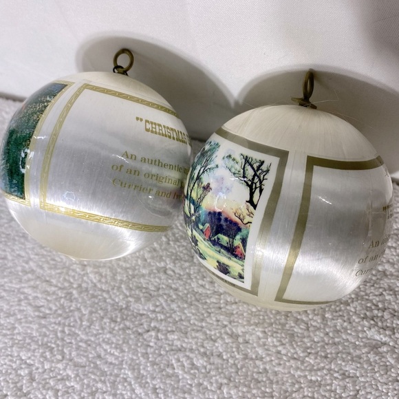 Vintage Christmas Tree Ornaments X4 - Picture 6 of 11